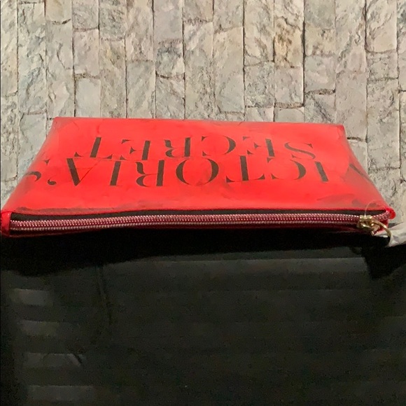 Victoria Secret Red Makeup Bag - Picture 4 of 4